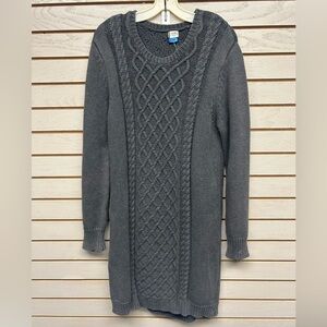 Kavu Charcoal Cable Knit Sweater